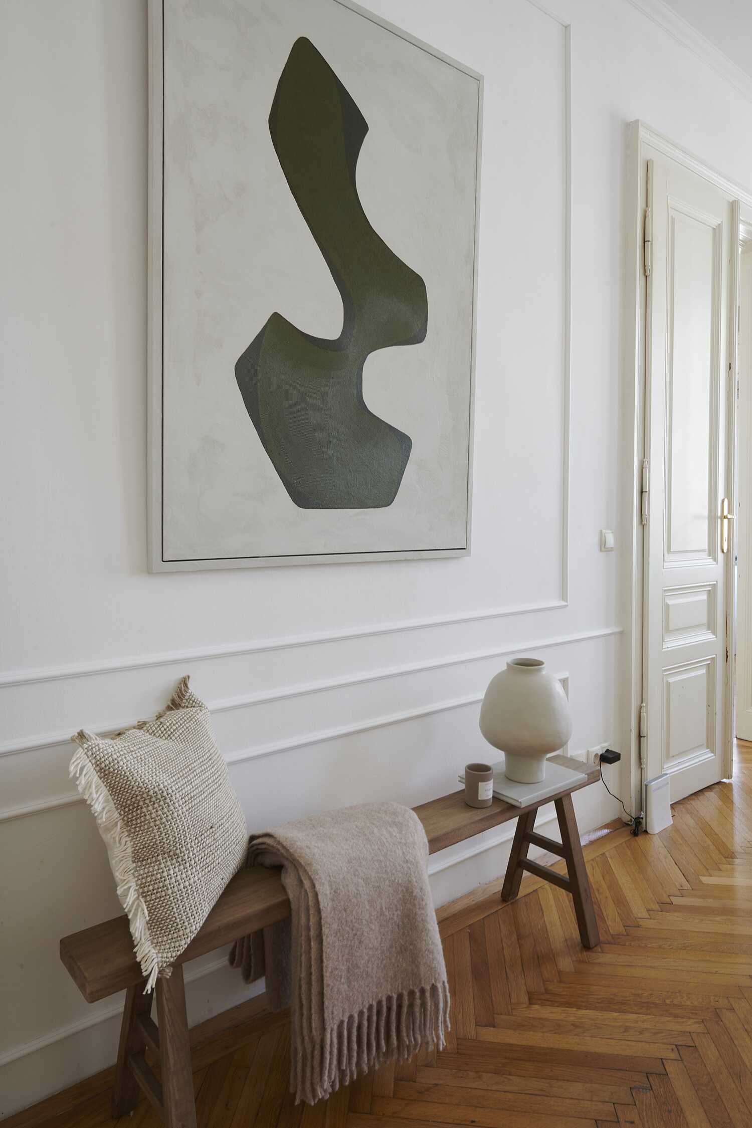 Cimaise NMC WL7 WALLSTYL Noel Marquet Profil de décoration design moderne blanc 2 m