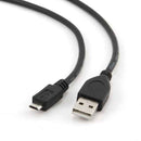 Kabelis Gembird USB Male - MicroUSB Male 3m Black
