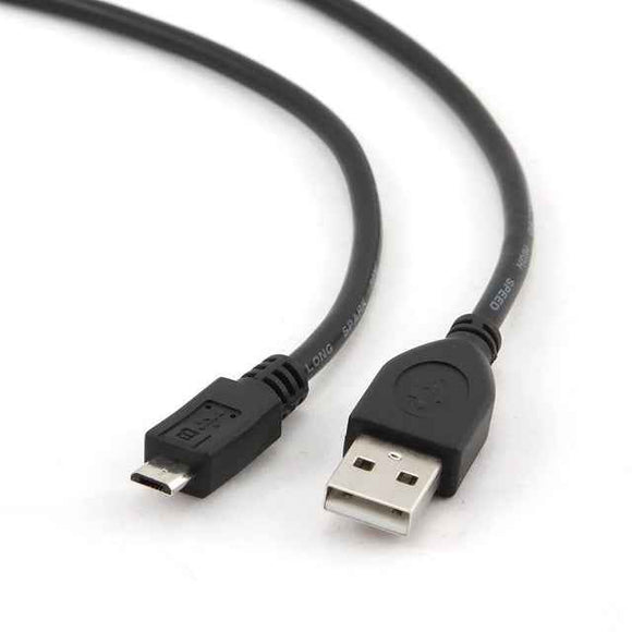 Kabelis Gembird USB Male - MicroUSB Male 3m Black