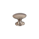Bouton de meuble ROND, Finition zamak nickel mat