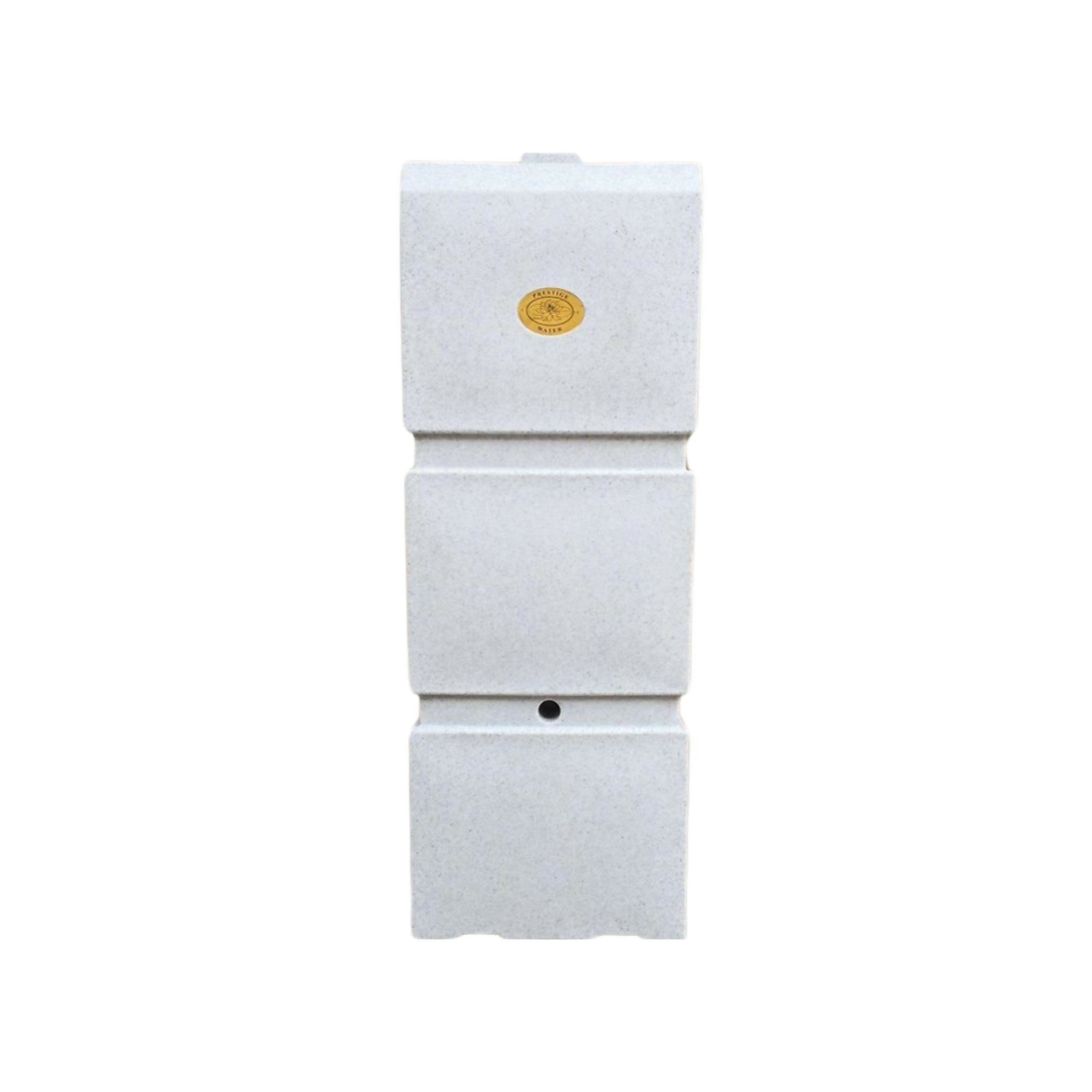 Prestige water  amsterdam granit blanc  100l  récupérateur d'eau de pluie