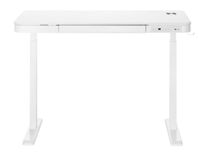 Table réglable en hauteur Up Up Balder II blanche