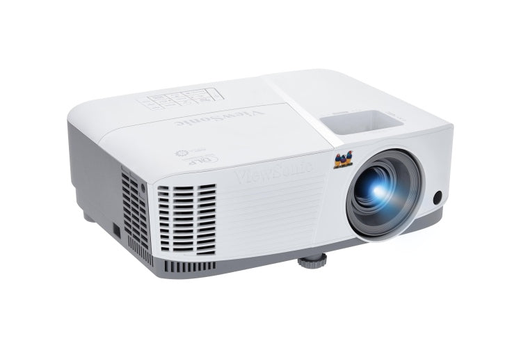 Projecteur Viewsonic PA503W, lampe LED, 3 600 lumens, résolution WXGA (1 280 x 800), contraste 22 000:1, VGA x 2, HDMI, RS-232, USB 2.0 Mini-B, mini-jack, haut-parleurs, « PA503W » (tampon vert 4 lei)
