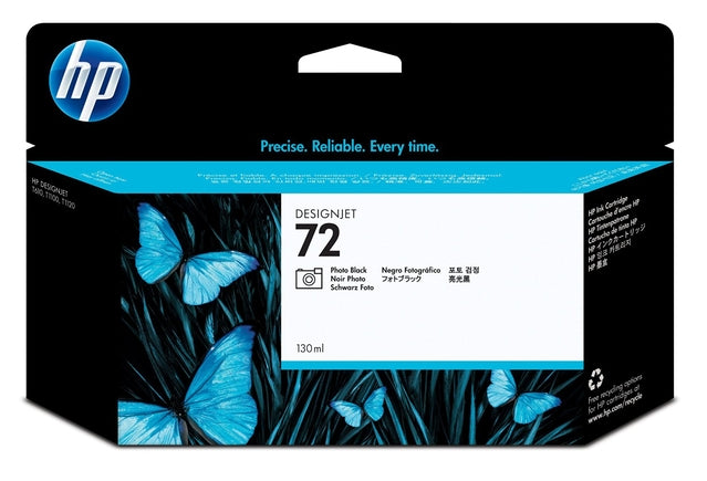 Cartouche d'encre UV HP 72 originale C9370A photo noir haute capacité 130 ml 1 paquet