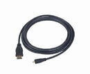 Câble hdmi gembird 18 m hdmi-m/micro hdmi-m hdmi type a standard hdmi type d micro noir