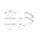 Support quadruple. Bureau NM 19"-30" « FPMA-D700DD4 »