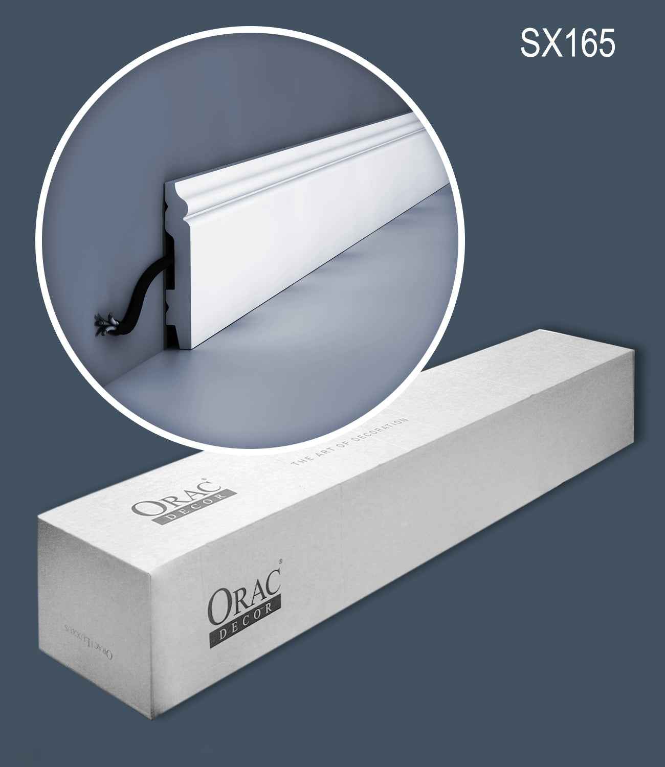 Orac Decor SX165 AXXENT 1 carton complet 4 Corniches Moulures Cimaises 8 m