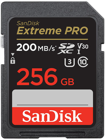 Sandisk extreme pro 256 go sdxc uhs-i classe 10