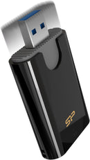 Silicon Power memory card reader Combo USB 3.2, black-3