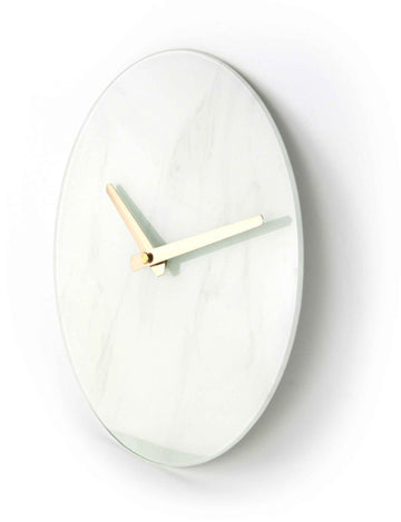 Platinet wall clock Marble (44871)