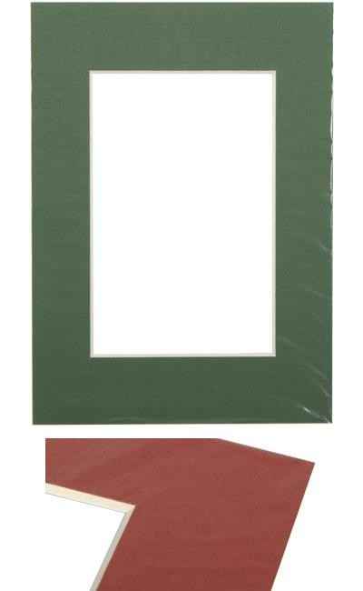 Passepartout 30x40, green