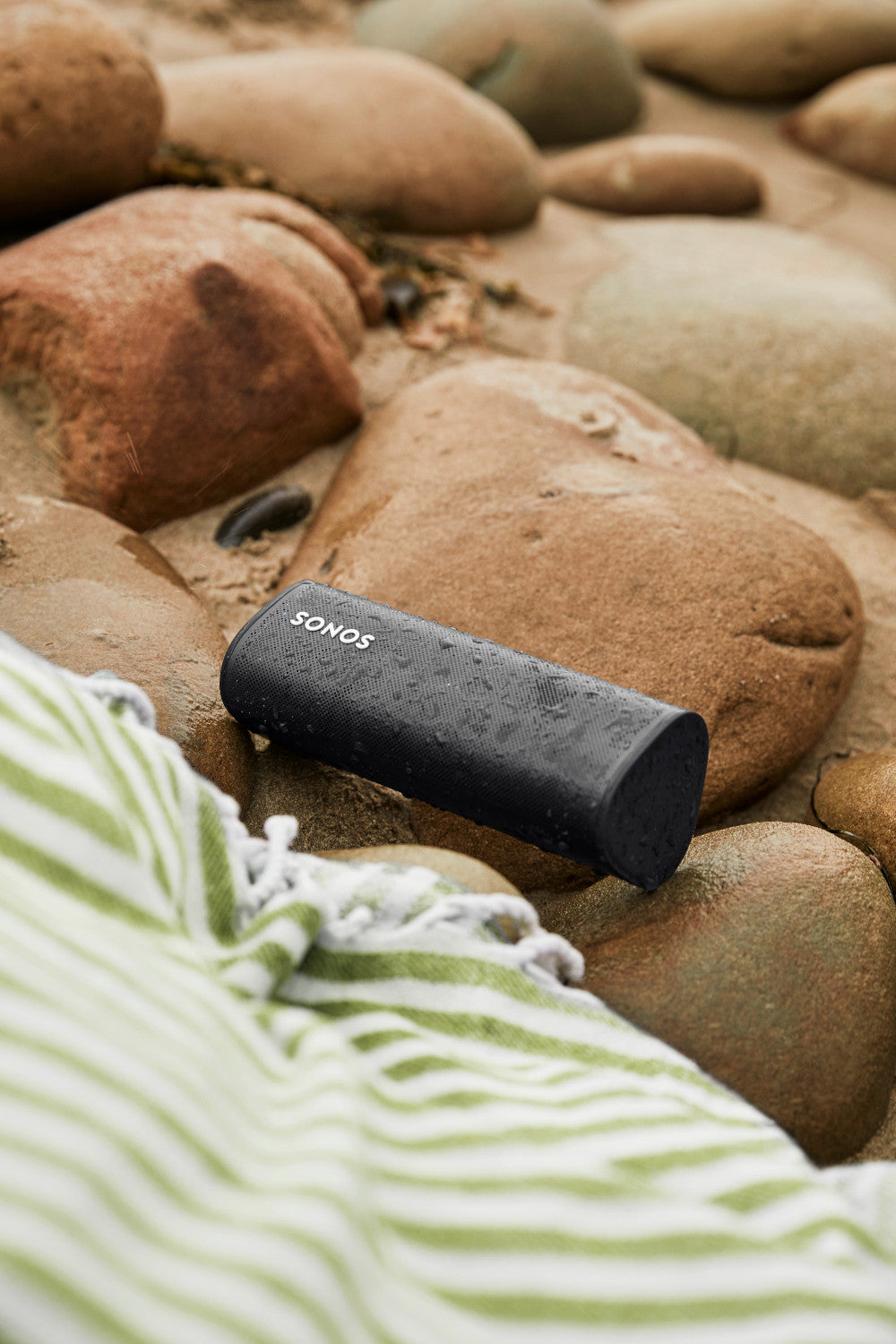 Enceinte intelligente Sonos Roam, noire