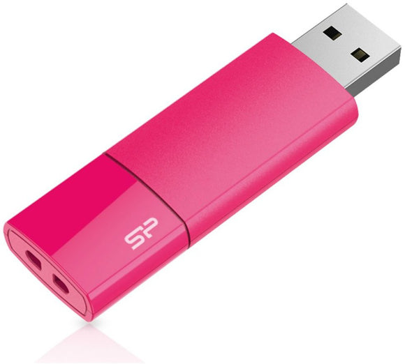 Clé USB Silicon Power 16 Go Ultima U05, rose