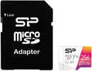 Silicon power  carte mémoire microsdhc uhs-i  elite  256 go  microsdhc/sdxc  mémoire flash classe 10