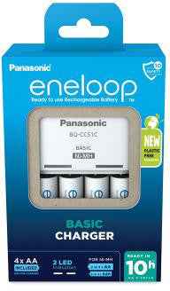 Battery charger PANASONIC Eneloop Basic BQ-CC51 + 4x AA 2000 mAh (K-KJ51MCD40E)