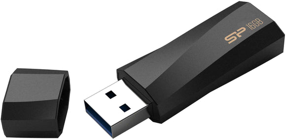 Silicon Power | USB Flash Drive | Blaze Series B07 | 16 GB | Type-A USB 3.2 Gen 1 | Black