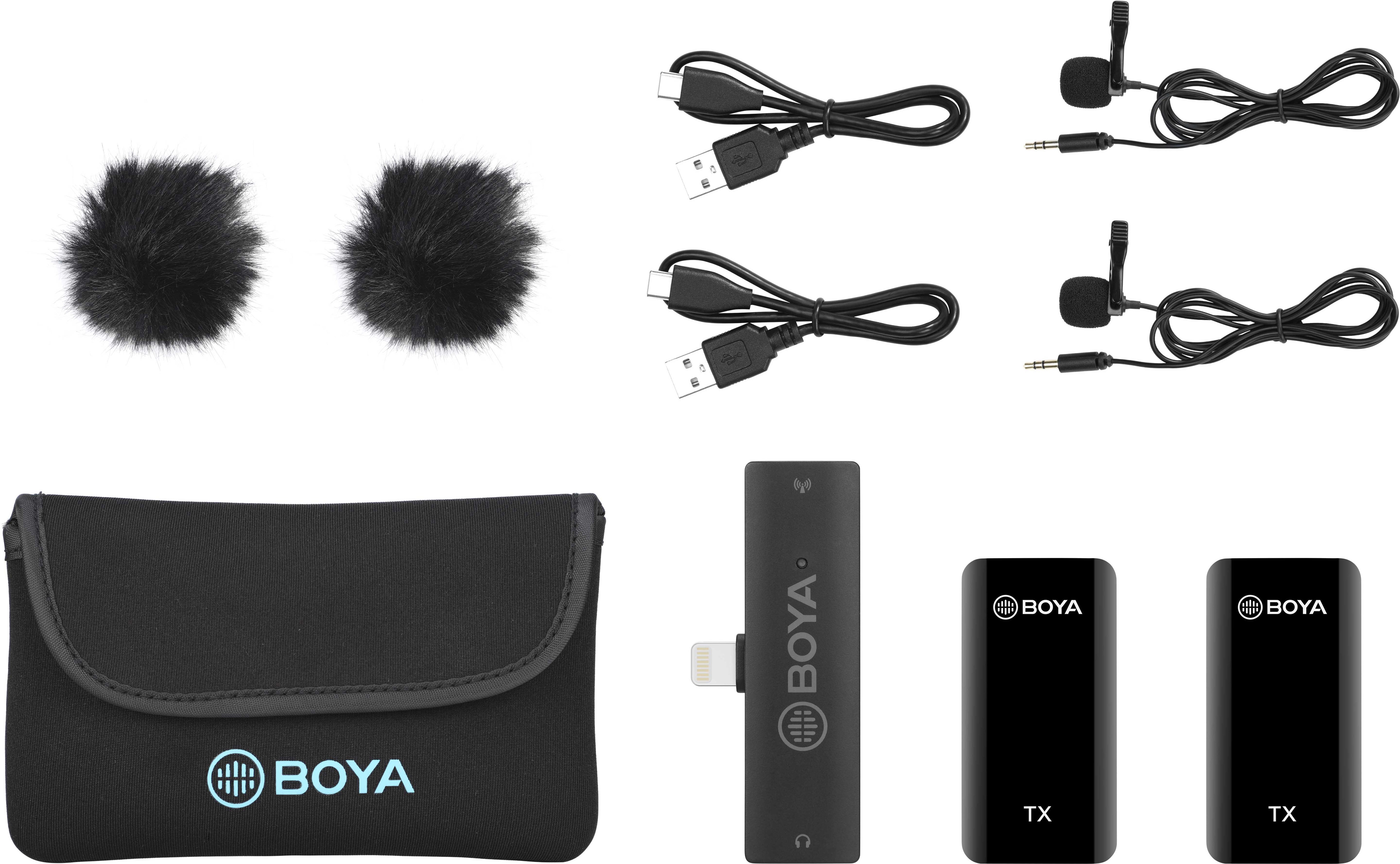 Microphone sans fil Boya BY-XM6-S4