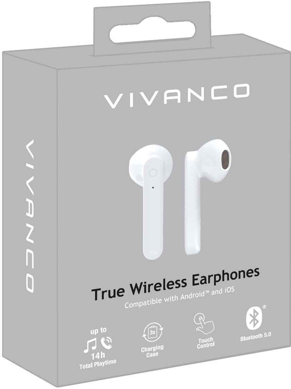 Casque sans fil Vivanco Smart Air Pair, blanc (60599)