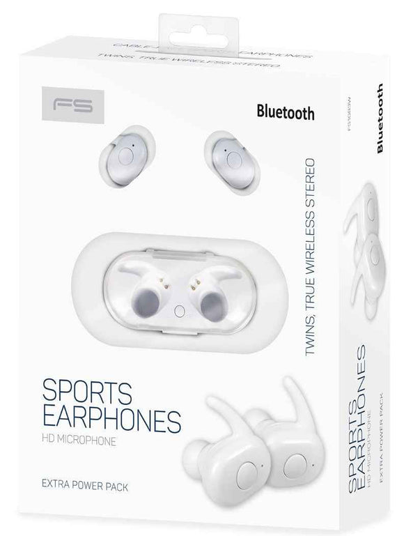 Casque sans fil Omega Freestyle FS1083, blanc