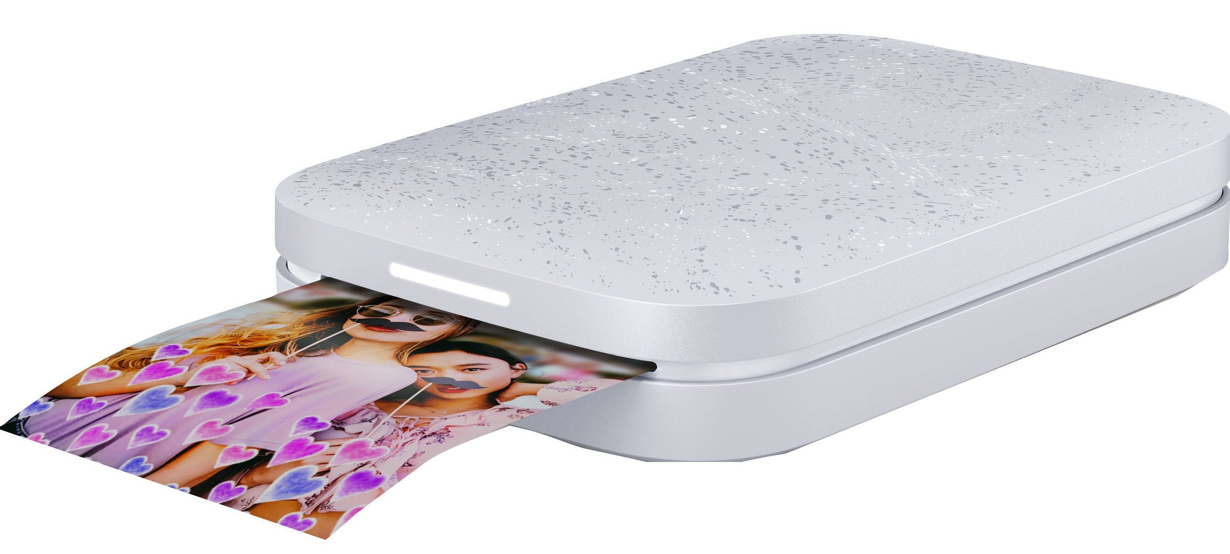 Imprimante photo HP Sprocket 200, couleur perle lunaire