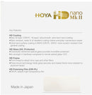 Filtre polarisant circulaire hoya hd nano mk ii 72 mm