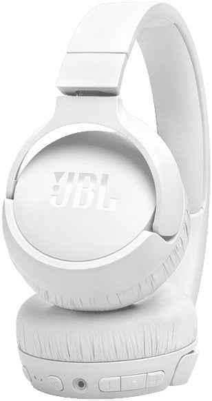 Casque sans fil supra-auriculaire JBL avec réduction du bruit, blanc