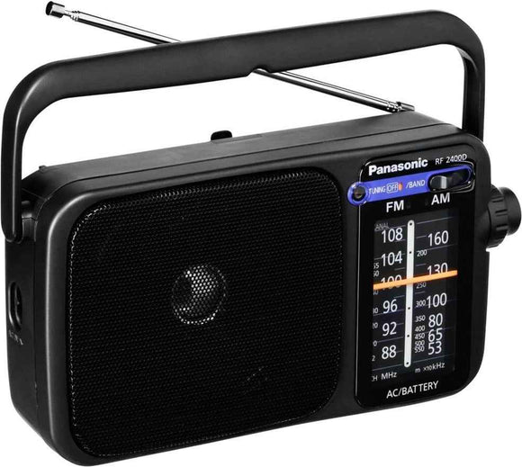 Panasonic | Portable Radio | RF-2400DEG-K | Black