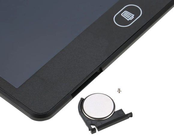 Tablette d'écriture lcd platinet 12" noire 44777