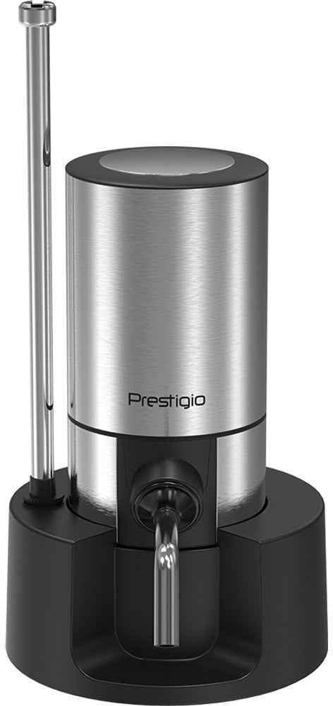 Distributeur de vin électrique à piles avec tube en acier inoxydable