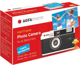 AgfaPhoto Half Frame Camera 35mm, black