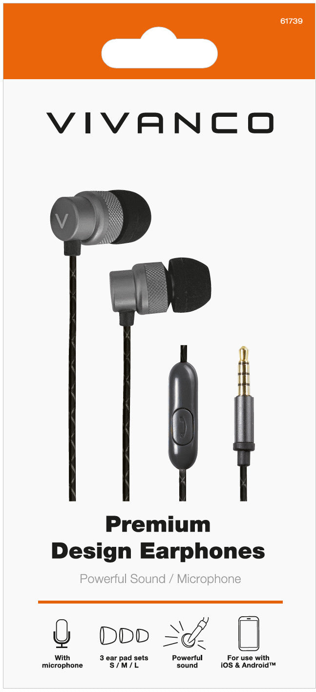 Casque Vivanco Premium Metallic (61739)