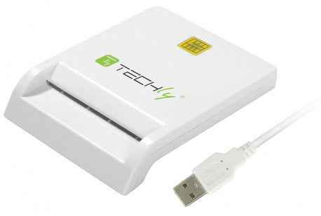 Techly 029150 USB 2.0 ID Smart Card Reader