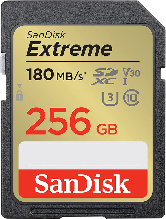SanDisk Extreme Memory card SDXC 256GB