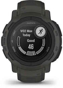 Garmin Instinct 2 2.29 cm (0.9") MIP 45 mm Digital 176 x 176 pixels Graphite GPS (satellite)