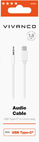 Vivanco cable USB-C - 3,5mm 1m (62533)