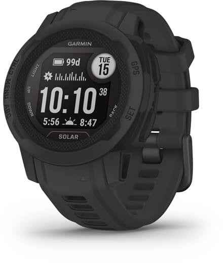 Garmin Instinct 2S Solar 2.01 cm (0.79") MIP 40 mm Digital 156 x 156 pixels Graphite GPS (satellite)