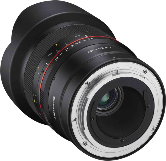 Samyang MF 14mm f/2.8 Z lens for Nikon
