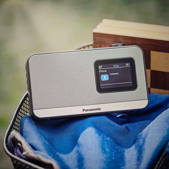 Radio Panasonic RF-D15EG FM/DAB, noire