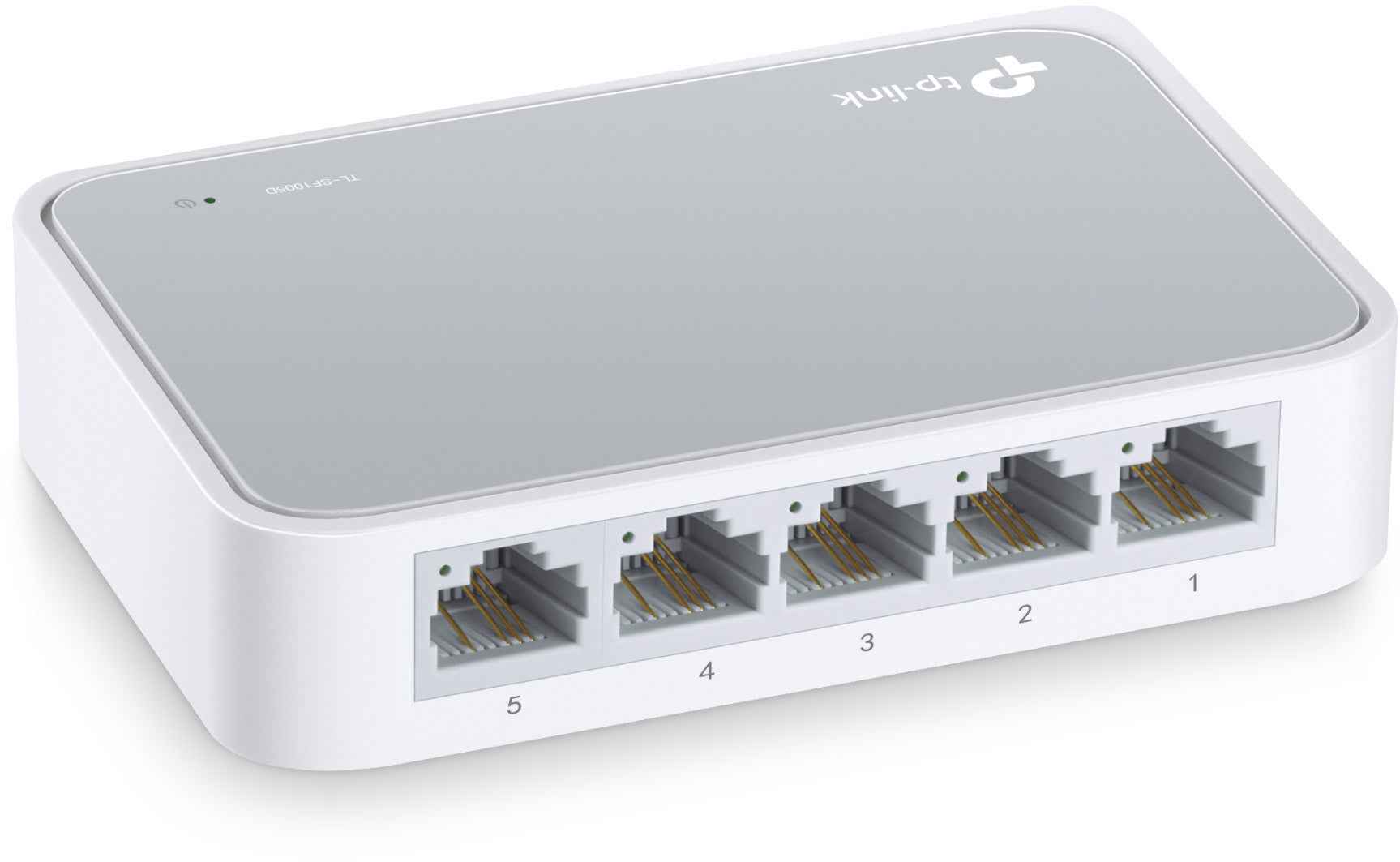 TP-Link TL-SF1005D Fast Ethernet géré (10/100) Blanc