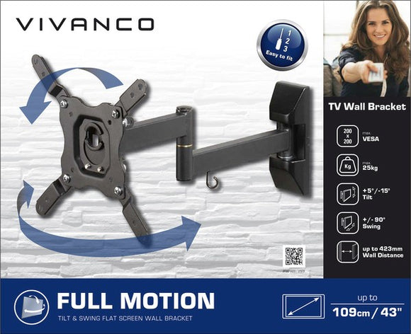 Vivanco TV wall mount Motion BFMO 6020