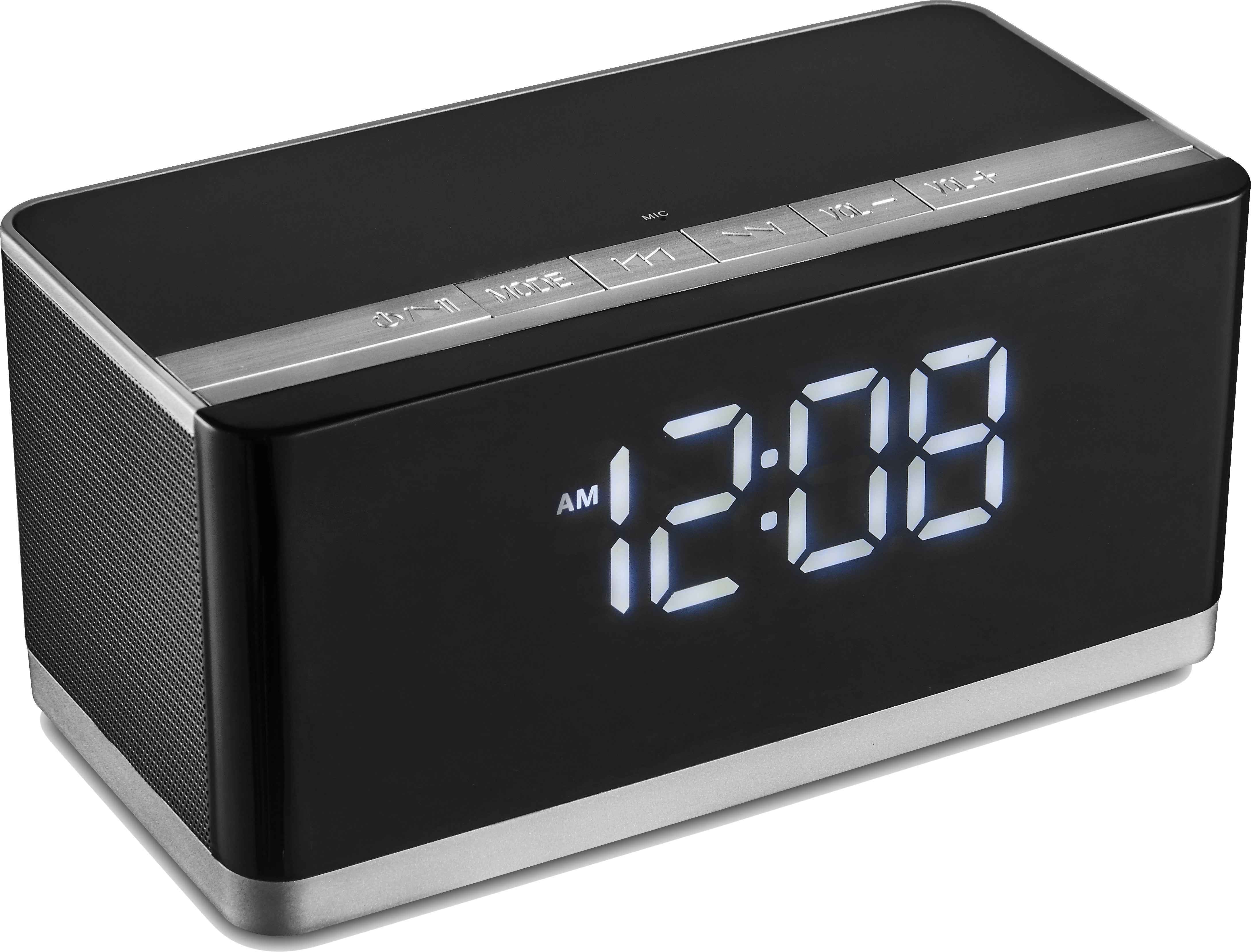Enceinte sans fil Platinet Bluetooth + réveil 10W PMGC10A