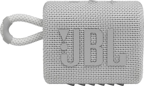 Enceinte sans fil JBL Go 3 BT, blanche