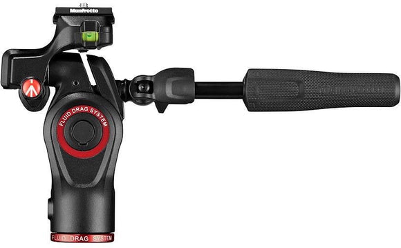 Tête vidéo manfrotto mh01hy-3w befree 3-way live