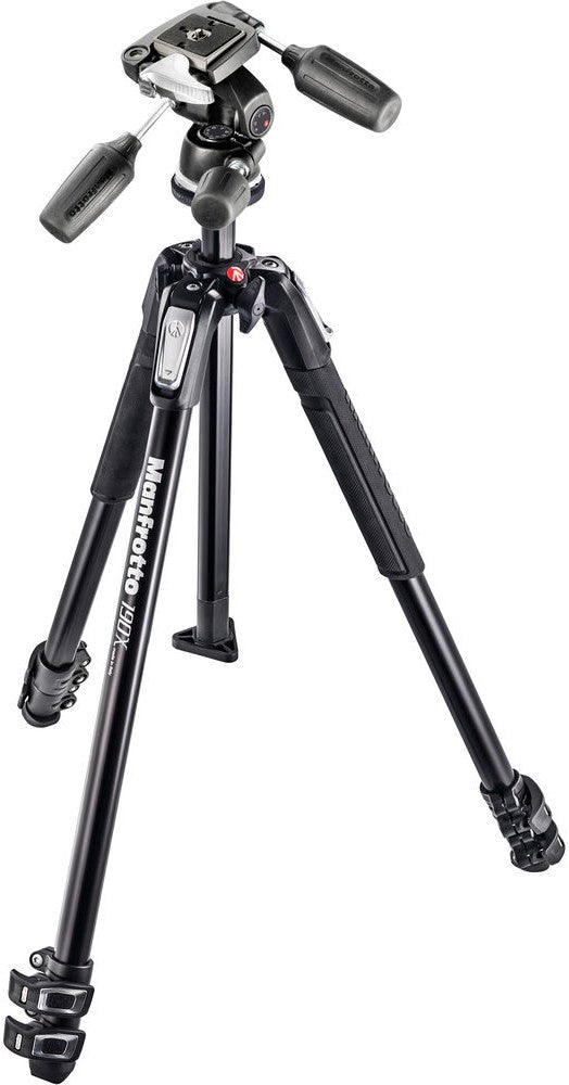 Kit trépied Manfrotto MK190X3-3W1