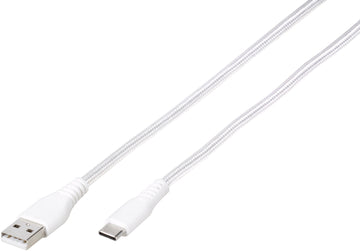 Vivanco cable USB-C - USB-A 1,5m, white (61696)