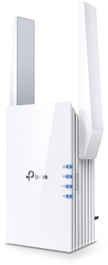 TP-LINK | Répéteur | RE605X | 802.11ax | Prise en charge Mesh Non | 574+1201 Mbit/s | 10/100/1000 Mbit/s | Ports Ethernet LAN (RJ-45) 1 | Pas de haut débit mobile | MU-MiMO Non | Type d'antenne 2xExterne