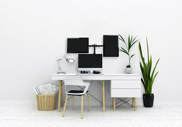 Support de bureau double Omega OUPC024D