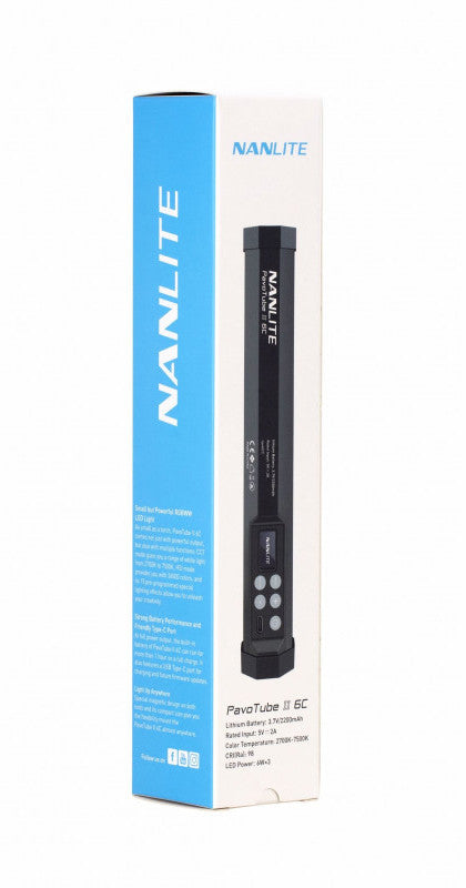 Nanlite video light Pavotube II 6C 1-Kit