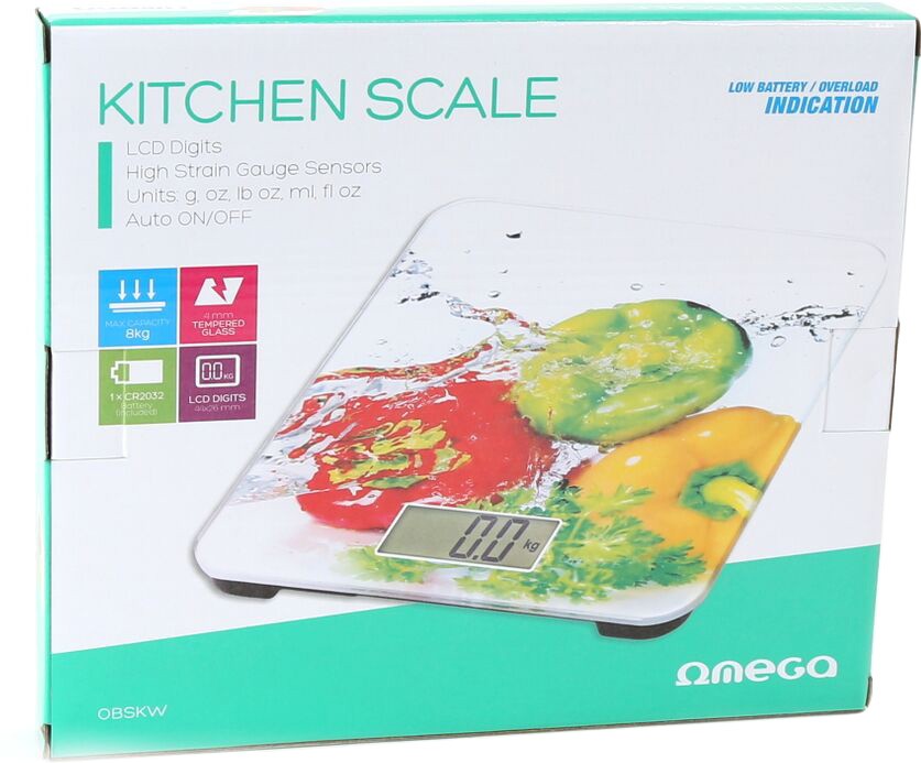 Balance de cuisine Omega Légumes OBSKW