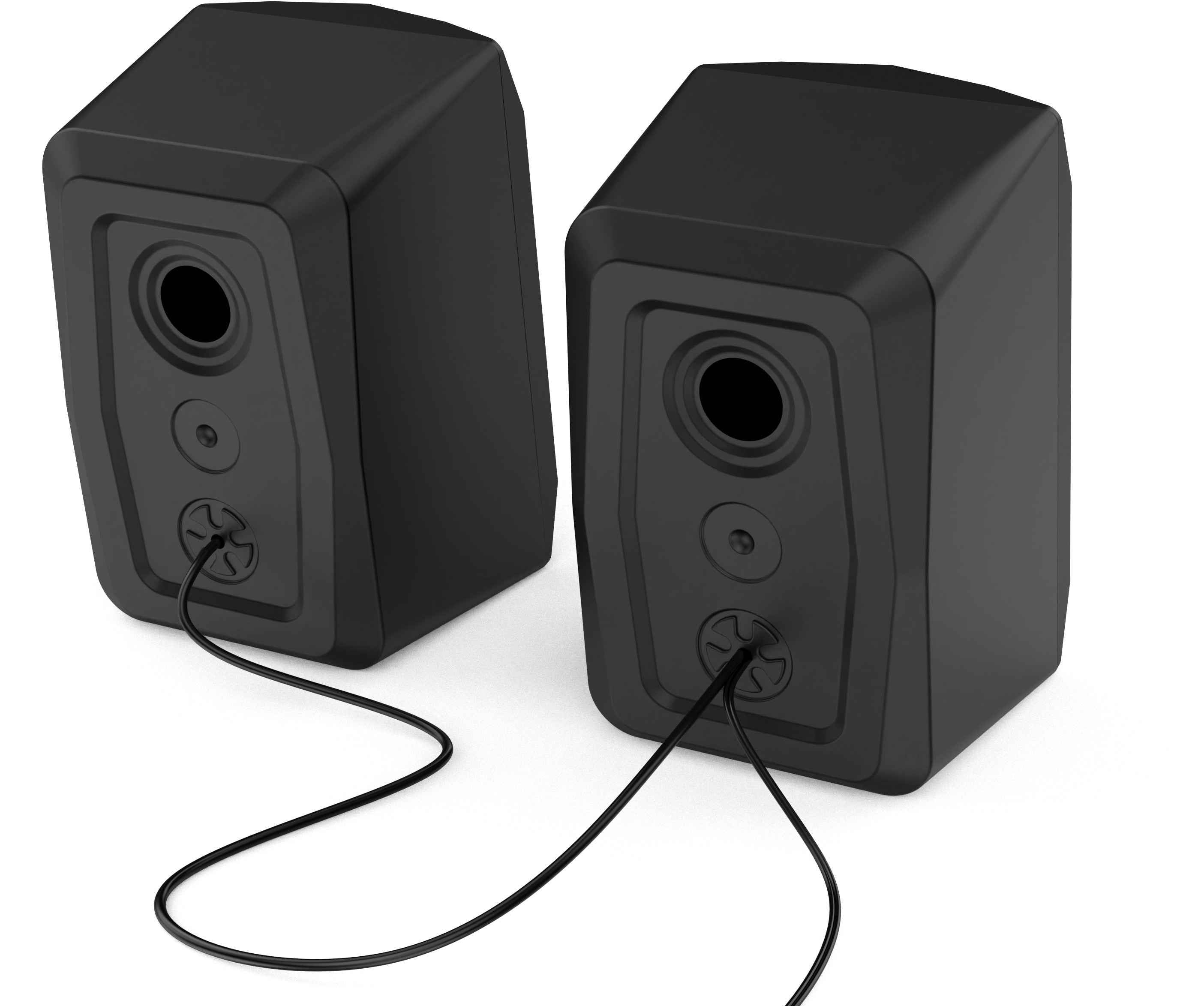 Enceintes Omega Varr Flash 2.0 VGSFB, noires